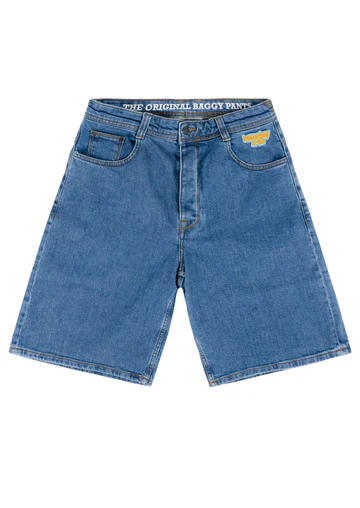 Baggy Jean Monster Denim Washed Shorts