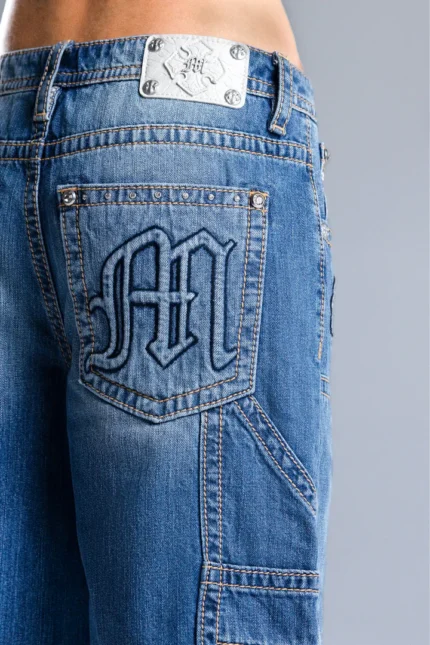 Miss Me Kaitlyn Baggy Utility Jorts