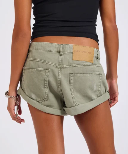 Low Rise Bandit Jean Shorts