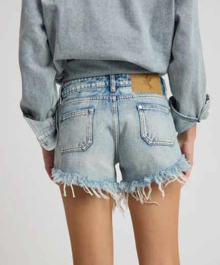 Low Rise Retro Dukes Low Waist Mini Jean Shorts