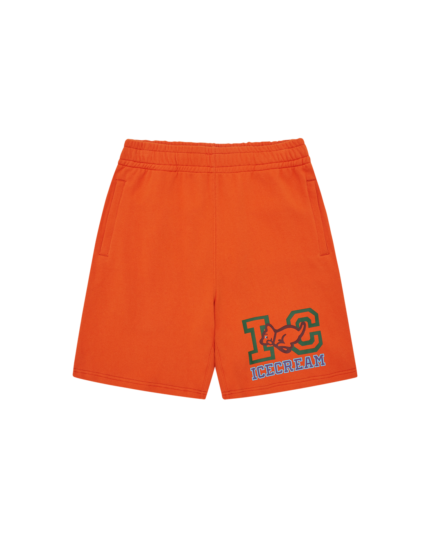 BBC Ice Cream Collegiate Puppy Shorts Orange