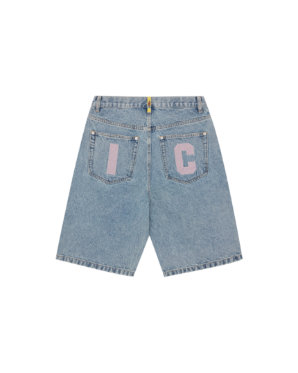 BBC Ice Cream Running Dog Denim Shorts