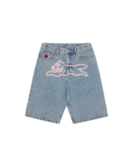 BBC Ice Cream Running Dog Denim Shorts
