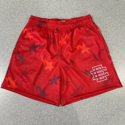 Bape X EE Shorts Red