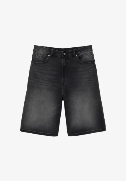 Black skater jeans shorts