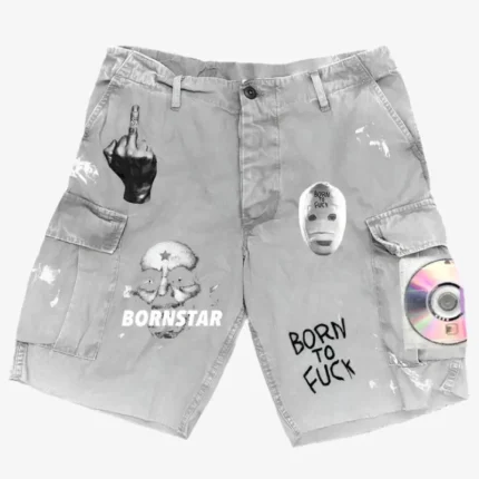 Grey Billionaire Studios Born Scout Cargo Shorts