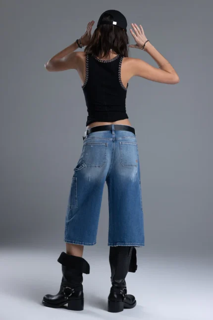 Miss Me Logan Baggy Jorts