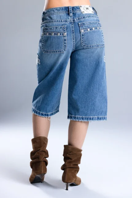 Miss Me Jeanius Baggy Jorts