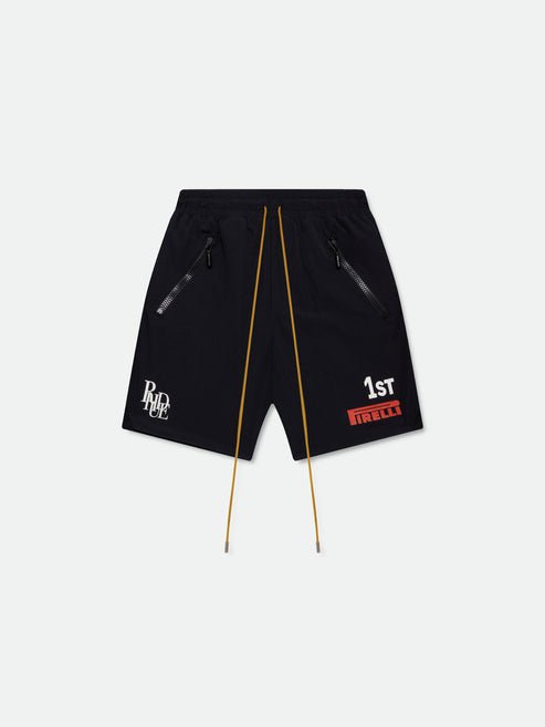 Rhude 1st Logo Shorts Rhude 1st Logo Shorts