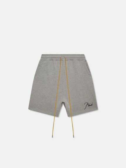 Rhude Classique Sweat Shorts Heather Grey