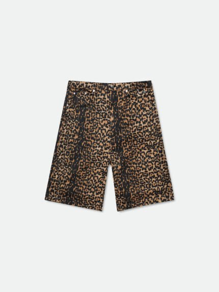 Rhude Leopard Traxedo Baggy Shorts