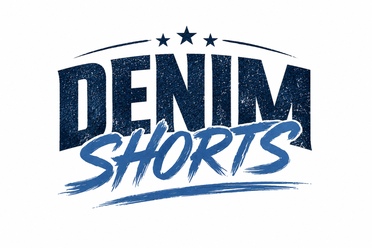 Denim Shorts Logo